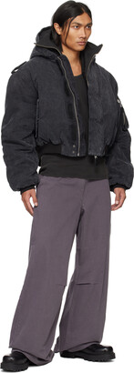 Entire Studios Black W2 Bomber Jacket - ShopStyle